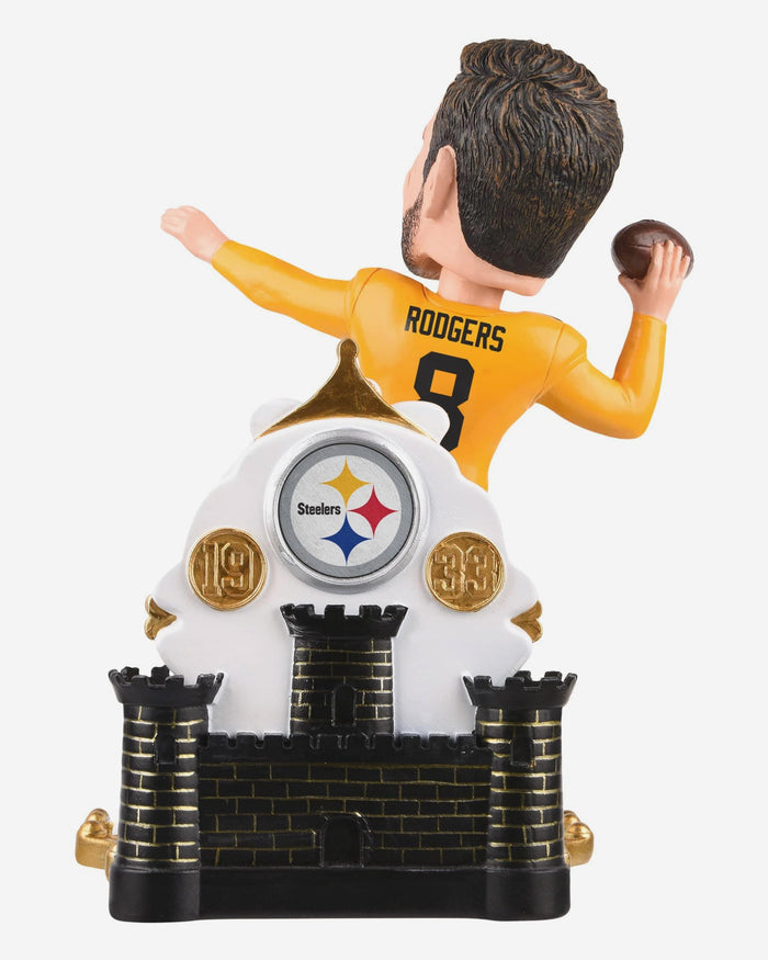 Aaron Rodgers Pittsburgh Steelers Alternate Uniform Bobblehead FOCO - FOCO.com