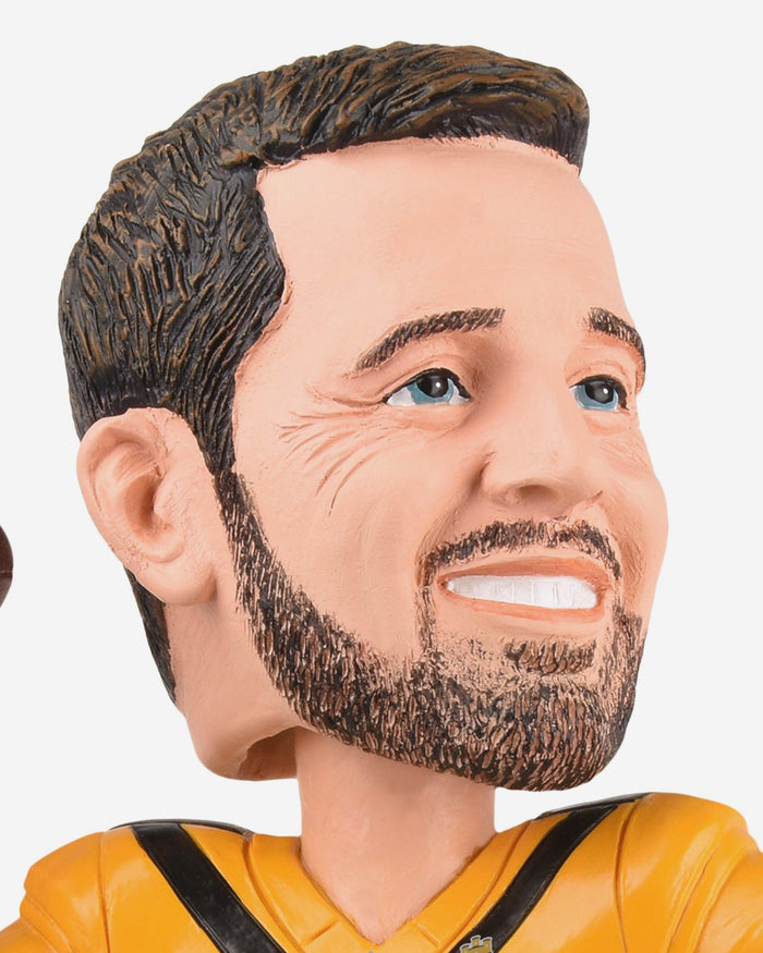 Aaron Rodgers Pittsburgh Steelers Alternate Uniform Bobblehead FOCO - FOCO.com
