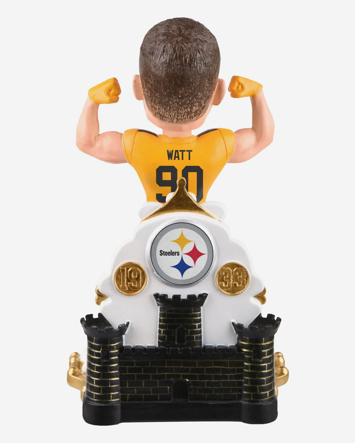TJ Watt Pittsburgh Steelers Alternate Uniform Bobblehead FOCO - FOCO.com