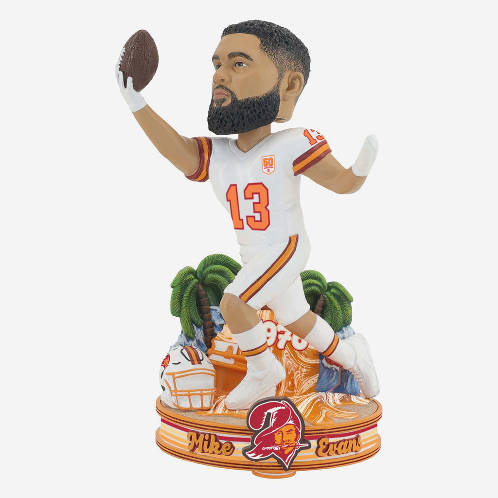 Mike Evans Tampa Bay Buccaneers Creamsicle Uniform Bobblehead FOCO - FOCO.com