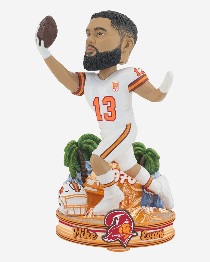 Mike Evans Tampa Bay Buccaneers Creamsicle Uniform Bobblehead FOCO - FOCO.com