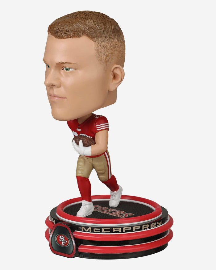 Christian McCaffrey San Francisco 49ers LED Neon Bighead Bobblehead FOCO - FOCO.com