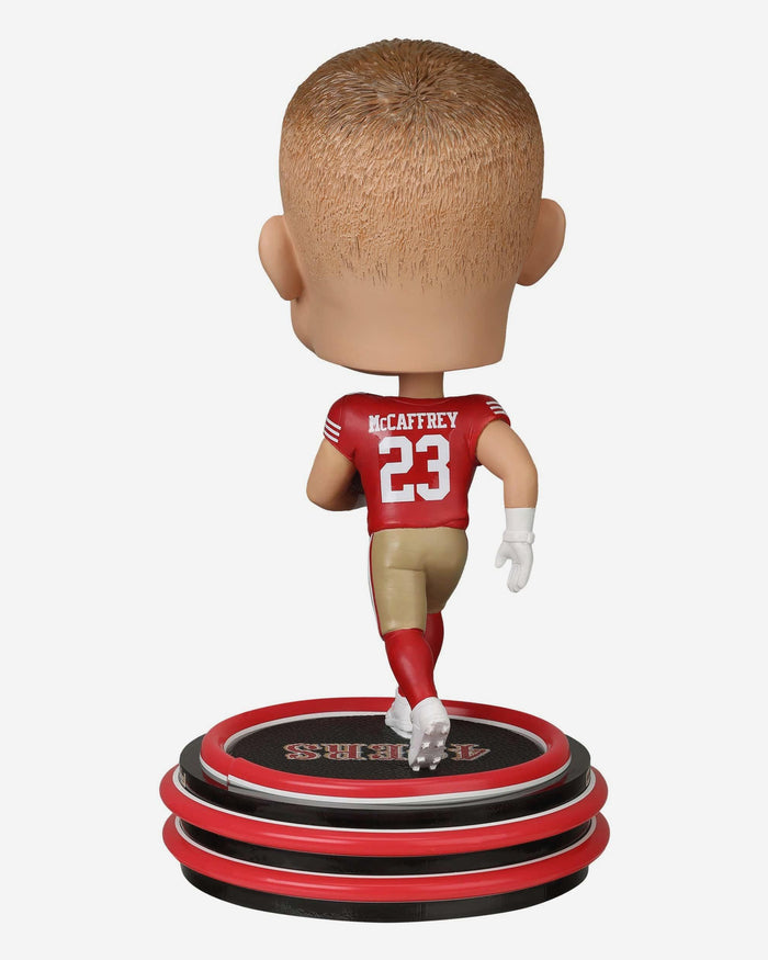 Christian McCaffrey San Francisco 49ers LED Neon Bighead Bobblehead FOCO - FOCO.com