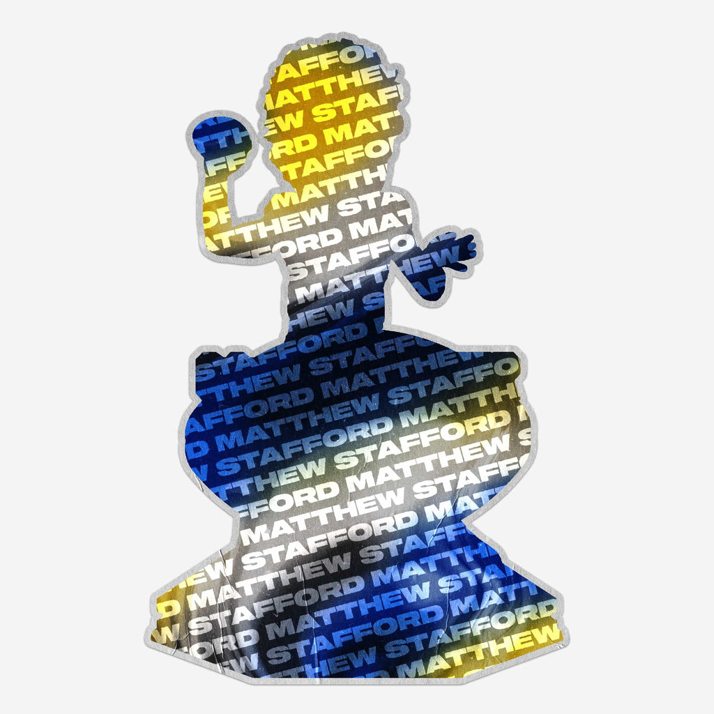 Matthew Stafford Los Angeles Rams Career Milestone 60,000 Passing Yards Bobblehead FOCO - FOCO.com