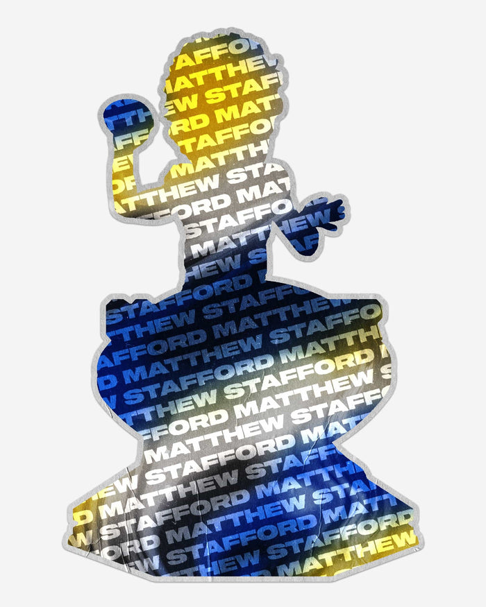 Matthew Stafford Los Angeles Rams Career Milestone 60,000 Passing Yards Bobblehead FOCO - FOCO.com
