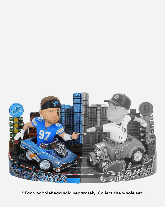 Aidan Hutchinson Detroit Lions Motor City Bobblehead FOCO - FOCO.com