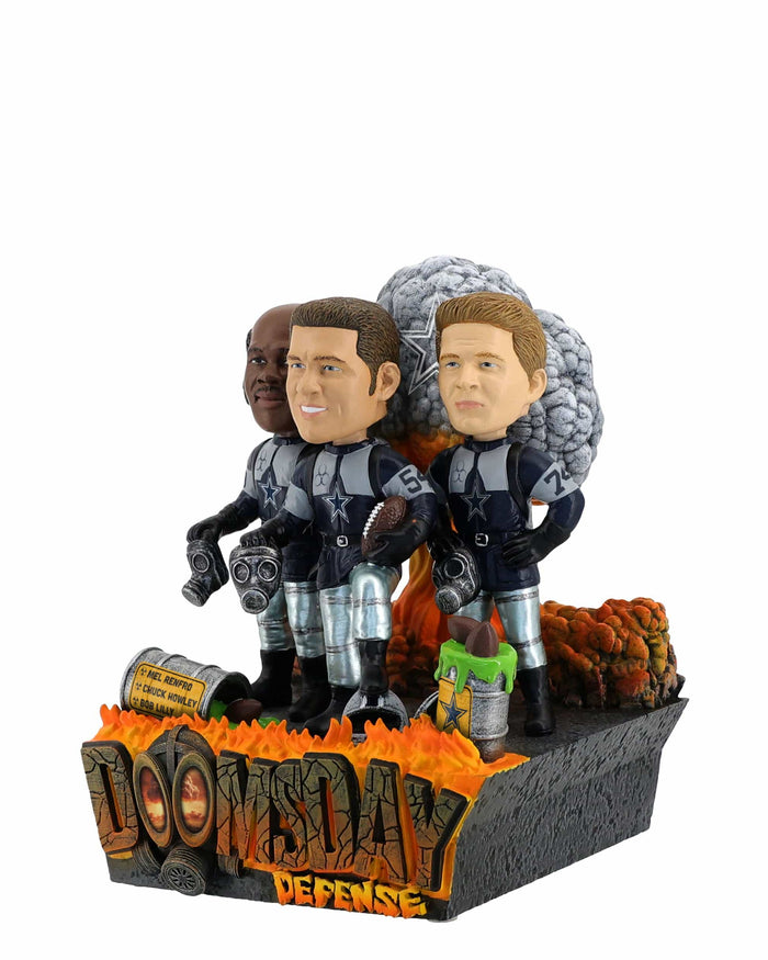 Dallas Cowboys Doomsday Defense Mini Bobblehead Scene FOCO - FOCO.com