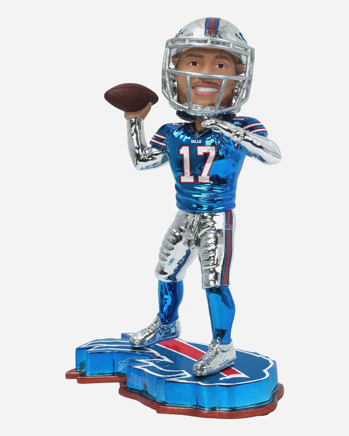 Josh Allen Buffalo Bills Electroplated Edition Bobblehead FOCO - FOCO.com