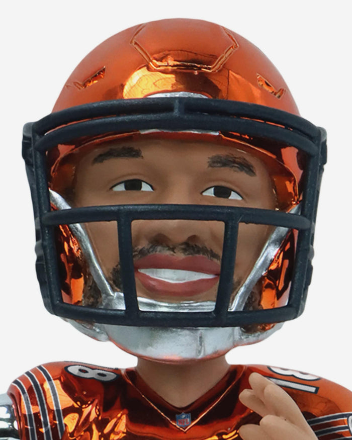Caleb Williams Chicago Bears Electroplated Edition Bobblehead FOCO - FOCO.com