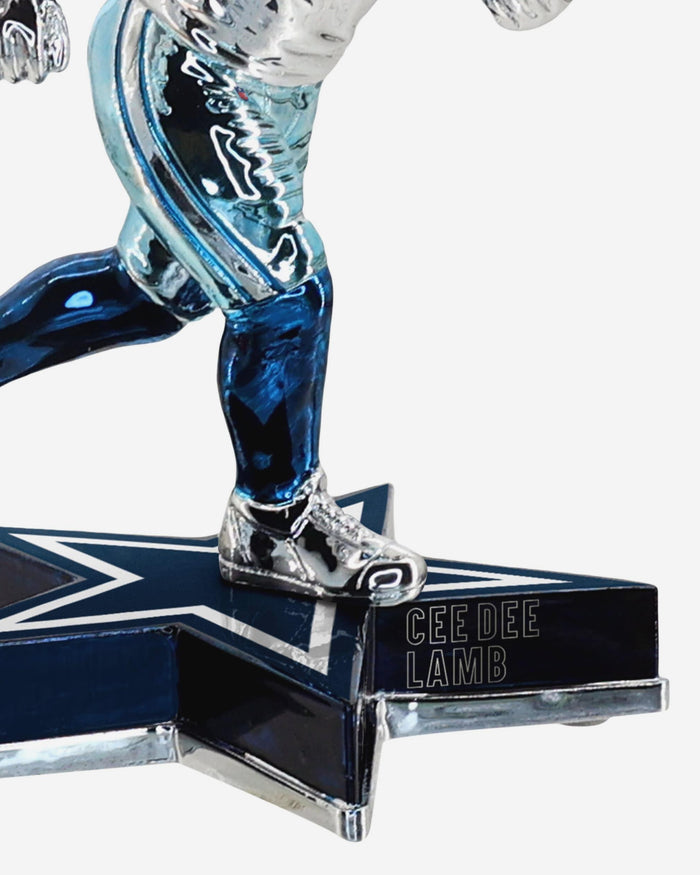 Cee Dee Lamb Dallas Cowboys Electroplated Edition Bobblehead