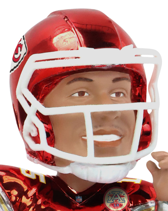 Patrick Mahomes Kansas City Chiefs Electroplated Edition Bobblehead