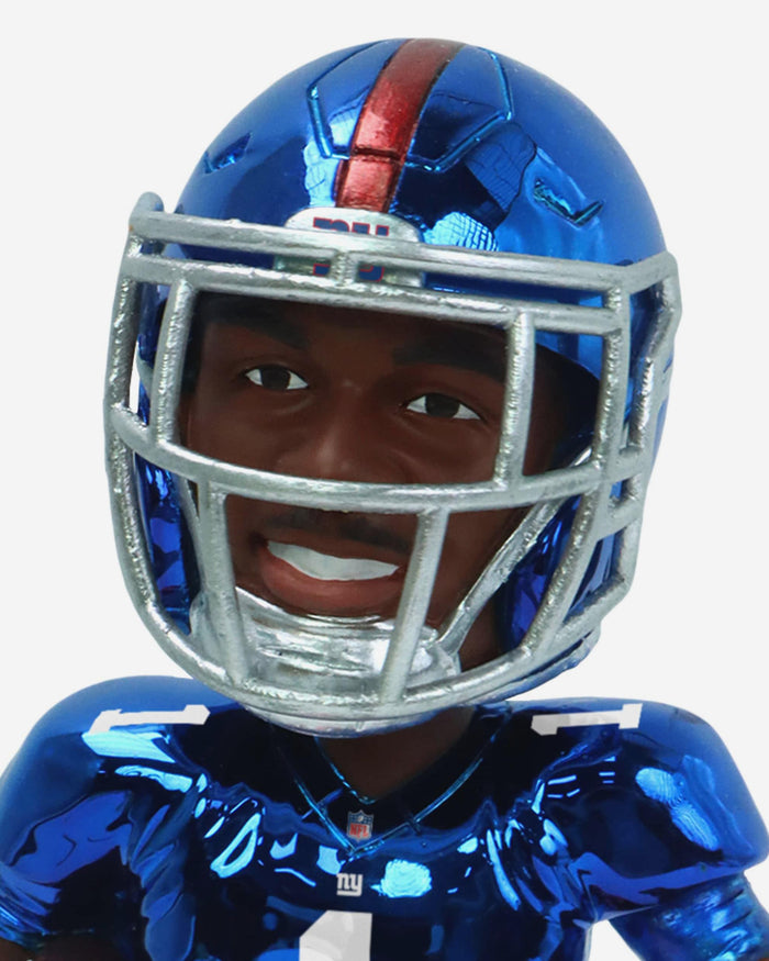 Malik Nabers New York Giants Electroplated Edition Bobblehead FOCO - FOCO.com