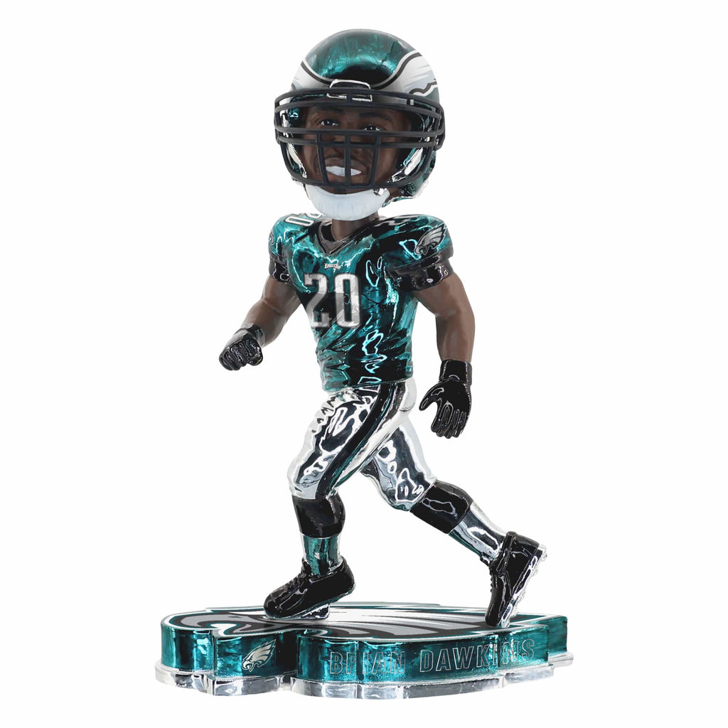 Brian Dawkins Philadelphia Eagles Electroplated Edition Bobblehead FOCO - FOCO.com