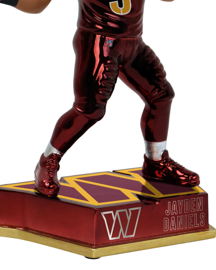 Jayden Daniels Washington Commanders Electroplated Edition Bobblehead FOCO - FOCO.com