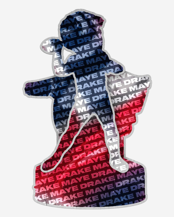 Drake Maye New England Patriots Highest Single-Game Completion Franchise Record Bobblehead FOCO - FOCO.com