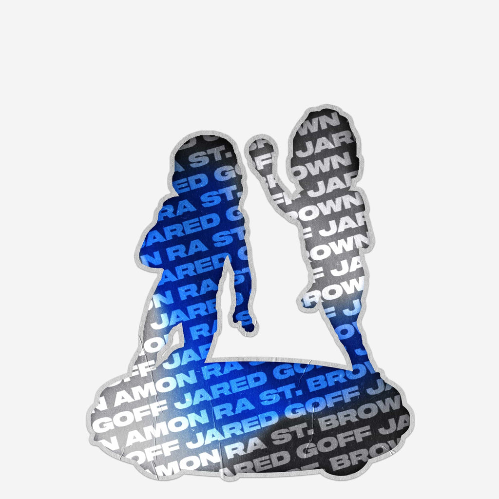 Jared Goff & Amon Ra St Brown Detroit Lions Dual Gamebreaker Bobblehead FOCO - FOCO.com