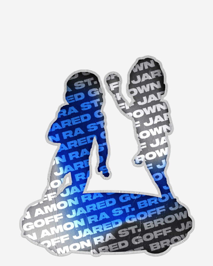 Jared Goff & Amon Ra St Brown Detroit Lions Dual Gamebreaker Bobblehead FOCO - FOCO.com