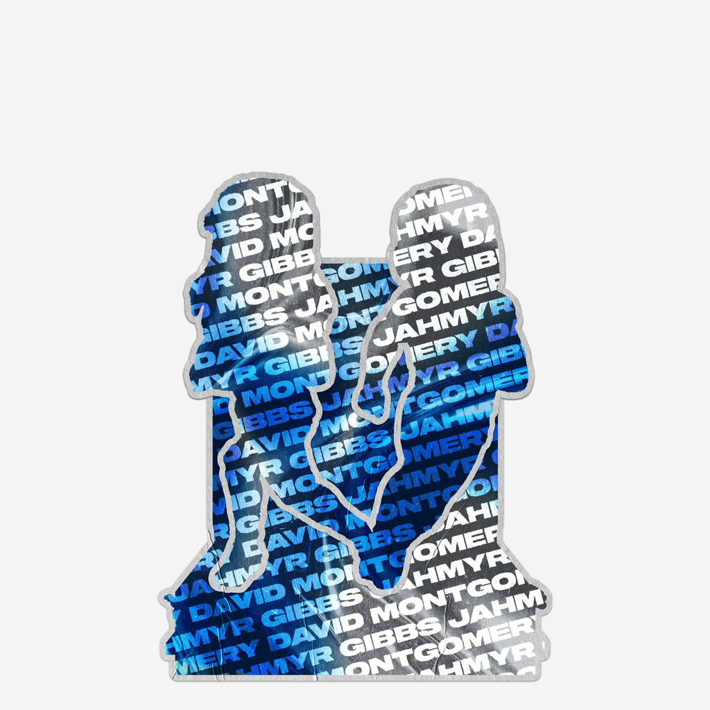 David Montgomery & Jahmyr Gibbs Detroit Lions Gamebreaker Dual Bobblehead FOCO - FOCO.com