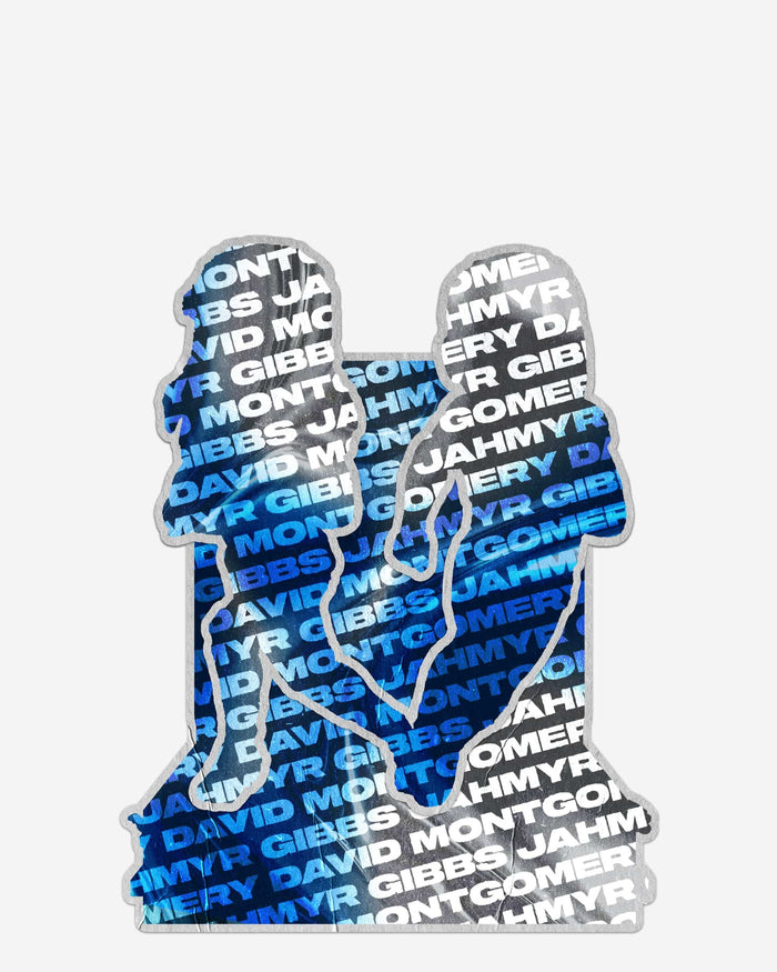 David Montgomery & Jahmyr Gibbs Detroit Lions Gamebreaker Dual Bobblehead FOCO - FOCO.com