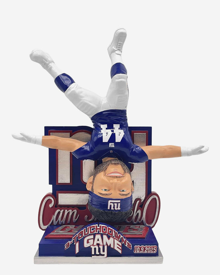 Cam Skattebo New York Giants 3 Touchdowns Gamebreaker Bobblehead FOCO - FOCO.com