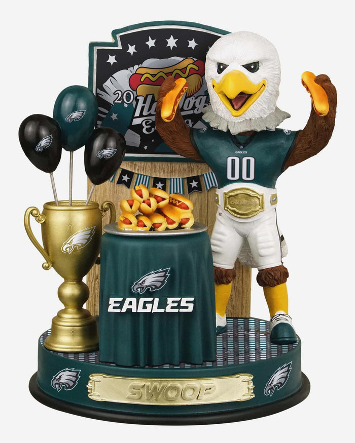 Swoop Philadelphia Eagles Hot Dog Eating Contest Bobblehead FOCO - FOCO.com