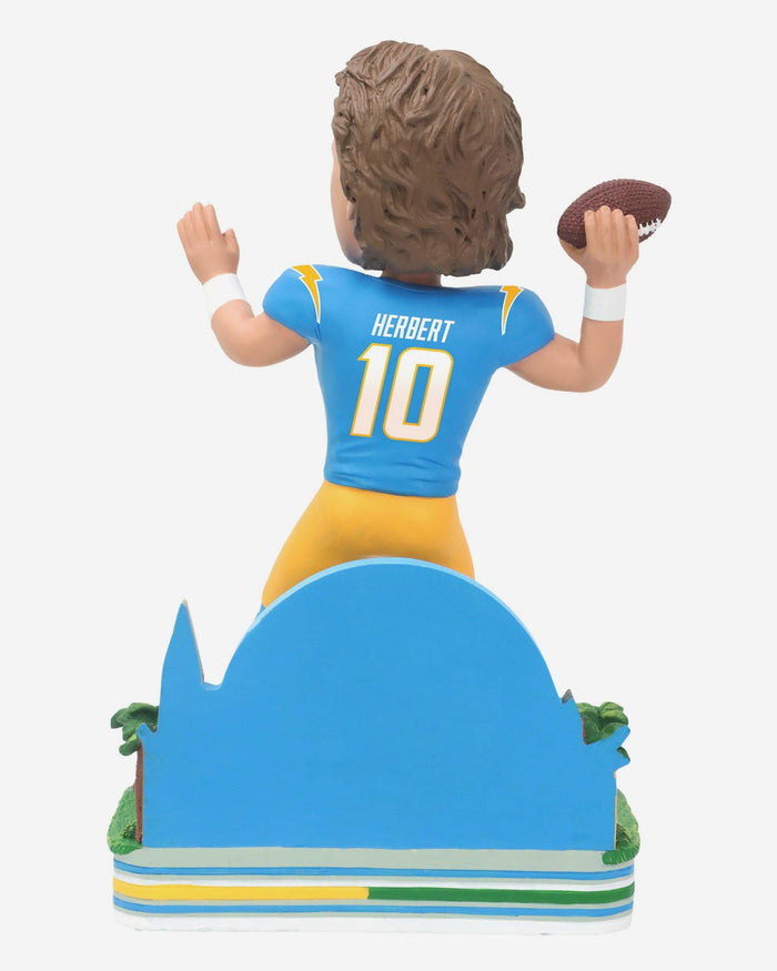 Justin Herbert Los Angeles Chargers 2025 International Game Bobblehead FOCO - FOCO.com