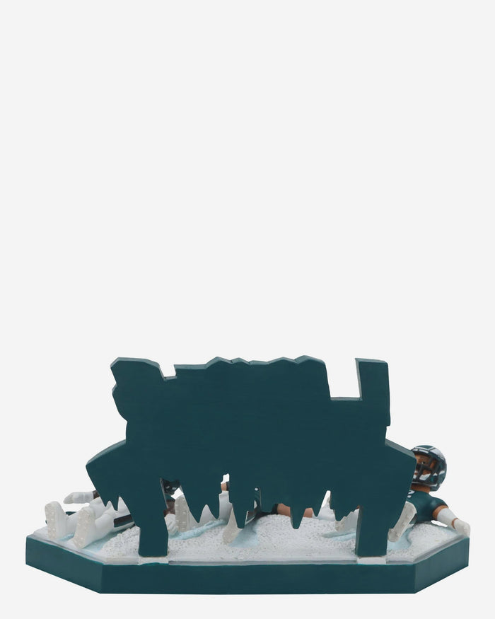 Philadelphia Eagles Divisional Round Let's Hunt Snow Angels Mini Bobblehead Scene FOCO - FOCO.com