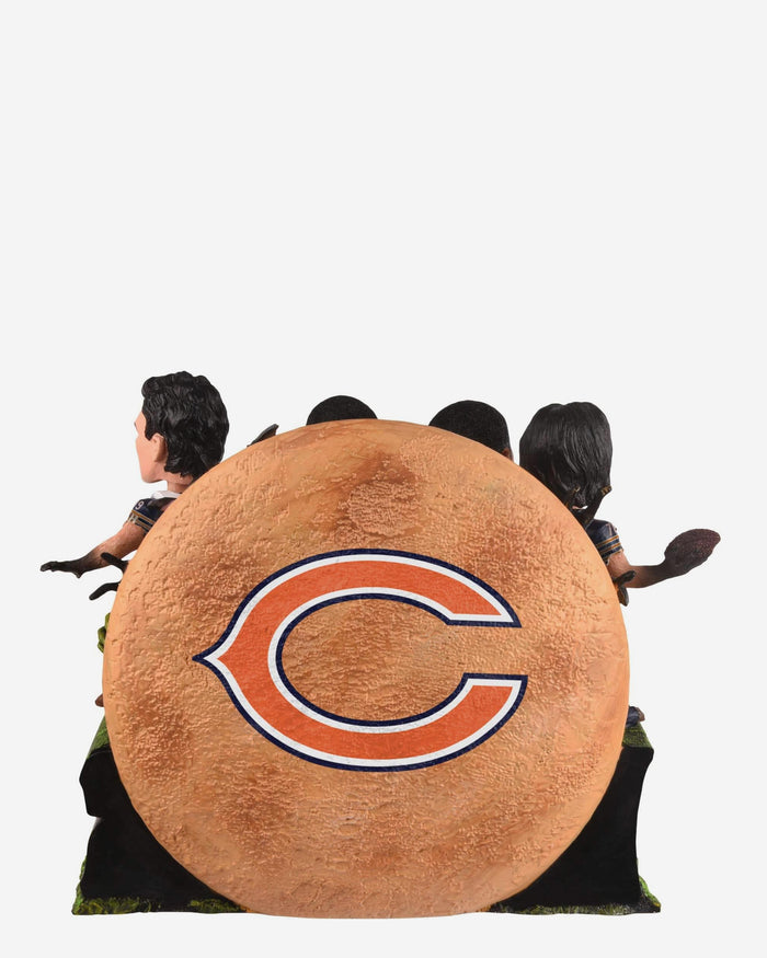 chicago bears mini monsters Chicago Bears Monsters of the Midway Defense Mini Bobblehead Scene FOCO