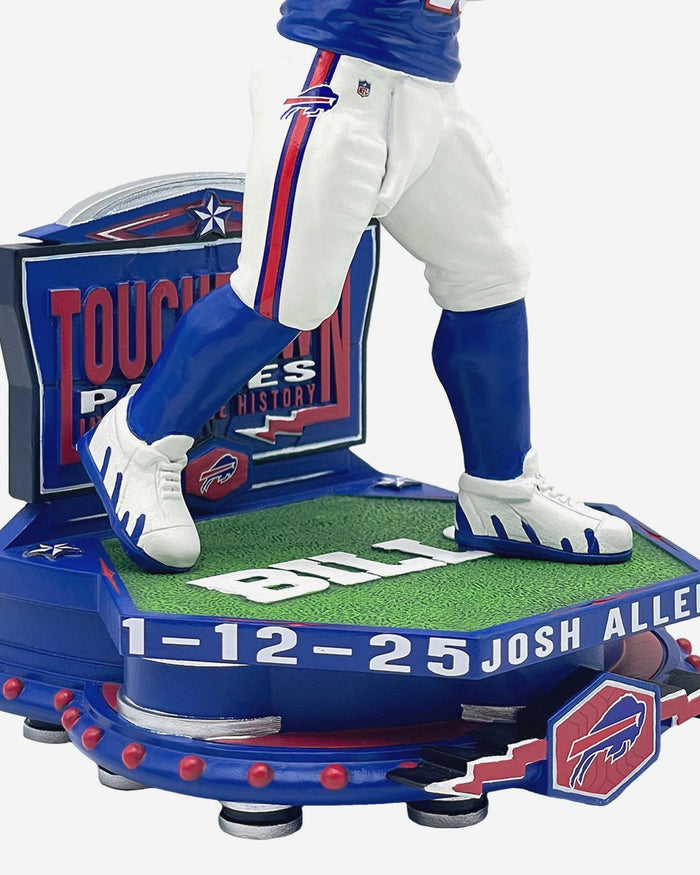 Josh Allen Buffalo Bills Franchise Postseason Touchdown Passing Record Bobblehead FOCO - FOCO.com