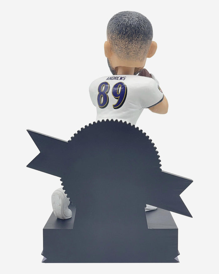 Mark Andrews Baltimore Ravens Most Receiving Yards In Franchise History Bobblehead FOCO - FOCO.com