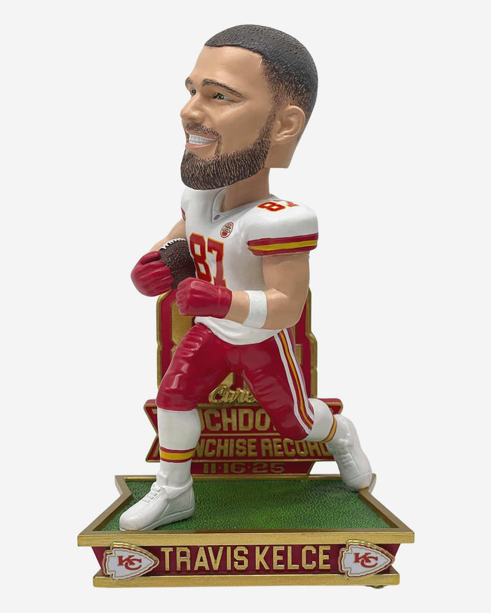 Travis Kelce Kansas City Chiefs Most Touchdowns in Franchise History Bobblehead FOCO - FOCO.com