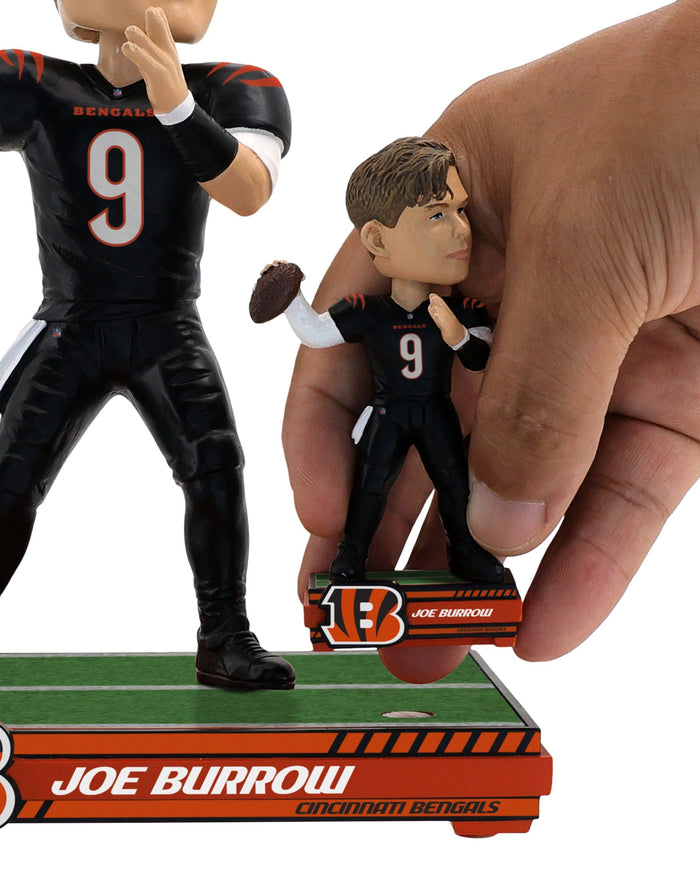 Joe Burrow Cincinnati Bengals Magnetized Bobble Dubblz Bobblehead FOCO - FOCO.com