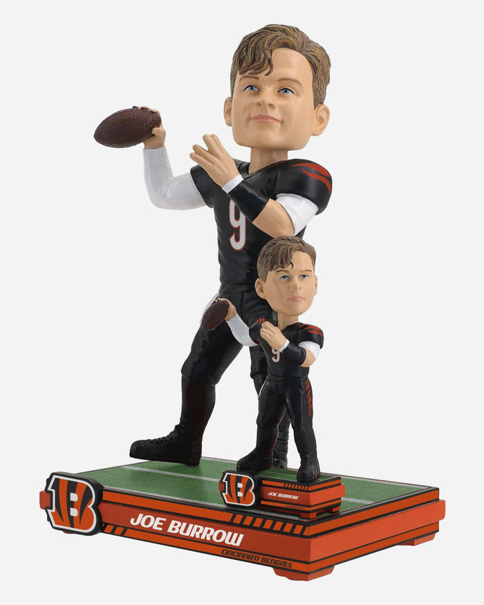 Joe Burrow Cincinnati Bengals Magnetized Bobble Dubblz Bobblehead FOCO - FOCO.com