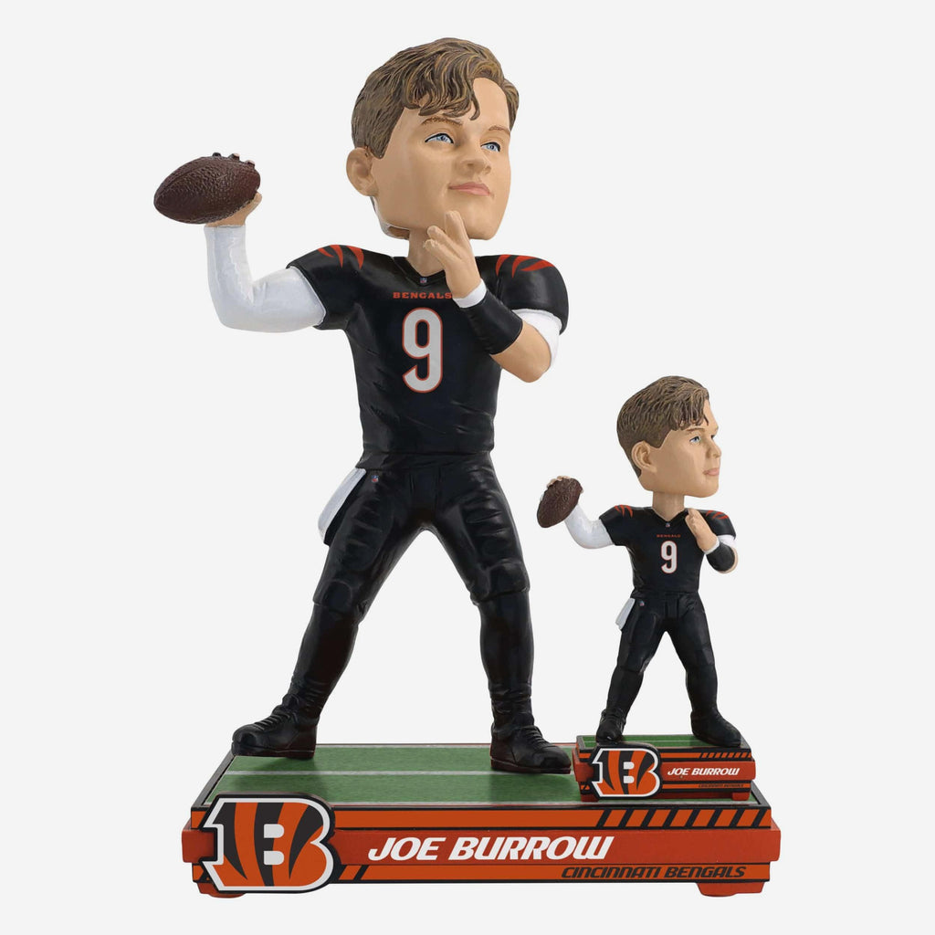 Joe Burrow Cincinnati Bengals Magnetized Bobble Dubblz Bobblehead FOCO - FOCO.com