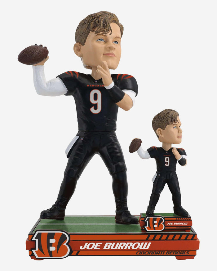 Joe Burrow Cincinnati Bengals Magnetized Bobble Dubblz Bobblehead FOCO - FOCO.com