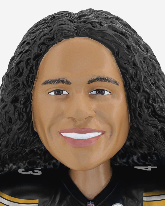 Troy Polamalu Pittsburgh Steelers Magnetized Bobble Dubblz Bobblehead FOCO - FOCO.com