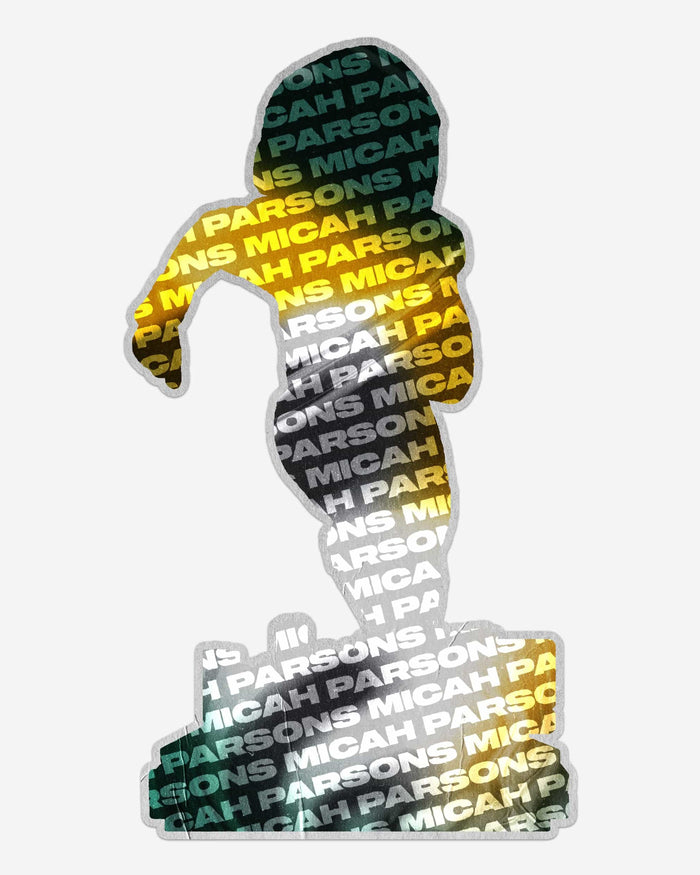 Micah Parsons Green Bay Packers Next Stop Bobblehead FOCO - FOCO.com