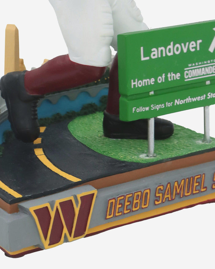 Deebo Samuel Washington Commanders Next Stop Bobblehead FOCO - FOCO.com