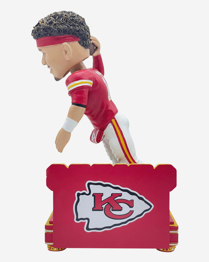 Patrick Mahomes Kansas City Chiefs 2024 NFL Playoffs Falling Touchdown Bobblehead FOCO - FOCO.com