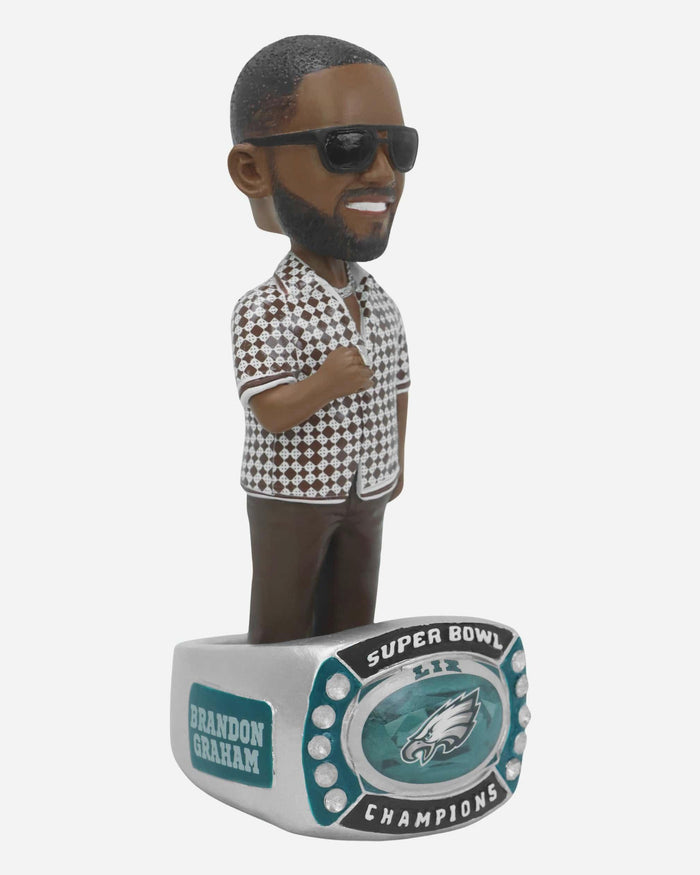Brandon Graham Philadelphia Eagles Ring Ceremony Ring Base Bobblehead FOCO - FOCO.com