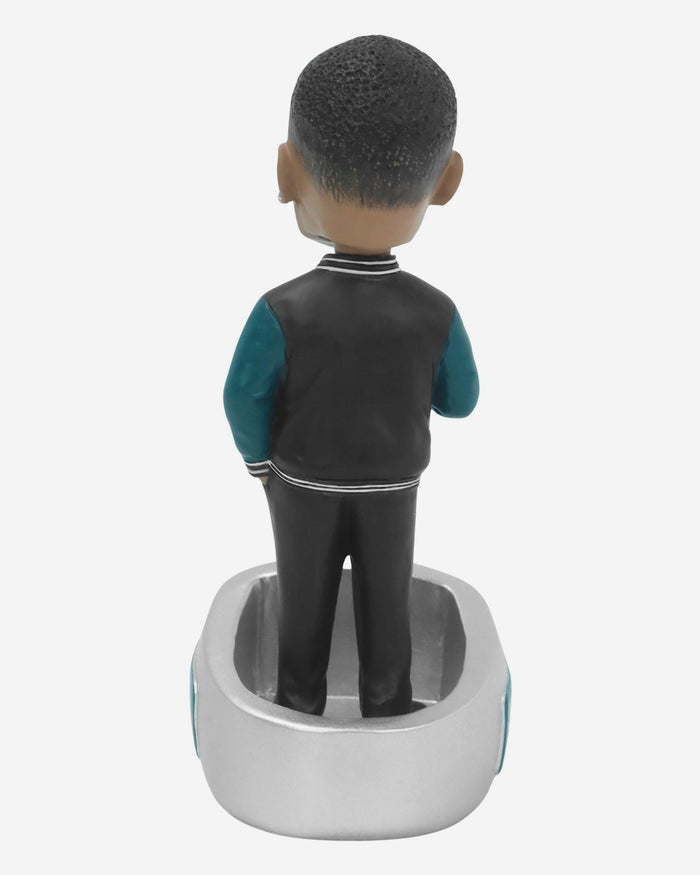 Saquon Barkley Philadelphia Eagles Ring Ceremony Ring Base Bobblehead FOCO - FOCO.com