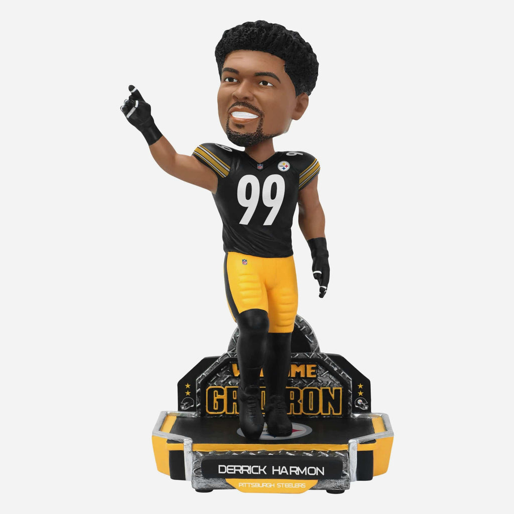 Derrick Harmon Pittsburgh Steelers 2025 Rookie Series Bobblehead FOCO - FOCO.com