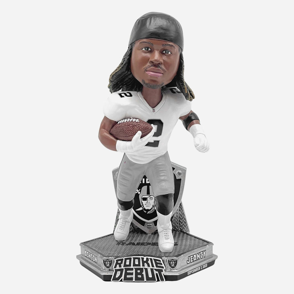 Ashton Jeanty Las Vegas Raiders Rookie Debut Bobblehead FOCO - FOCO.com