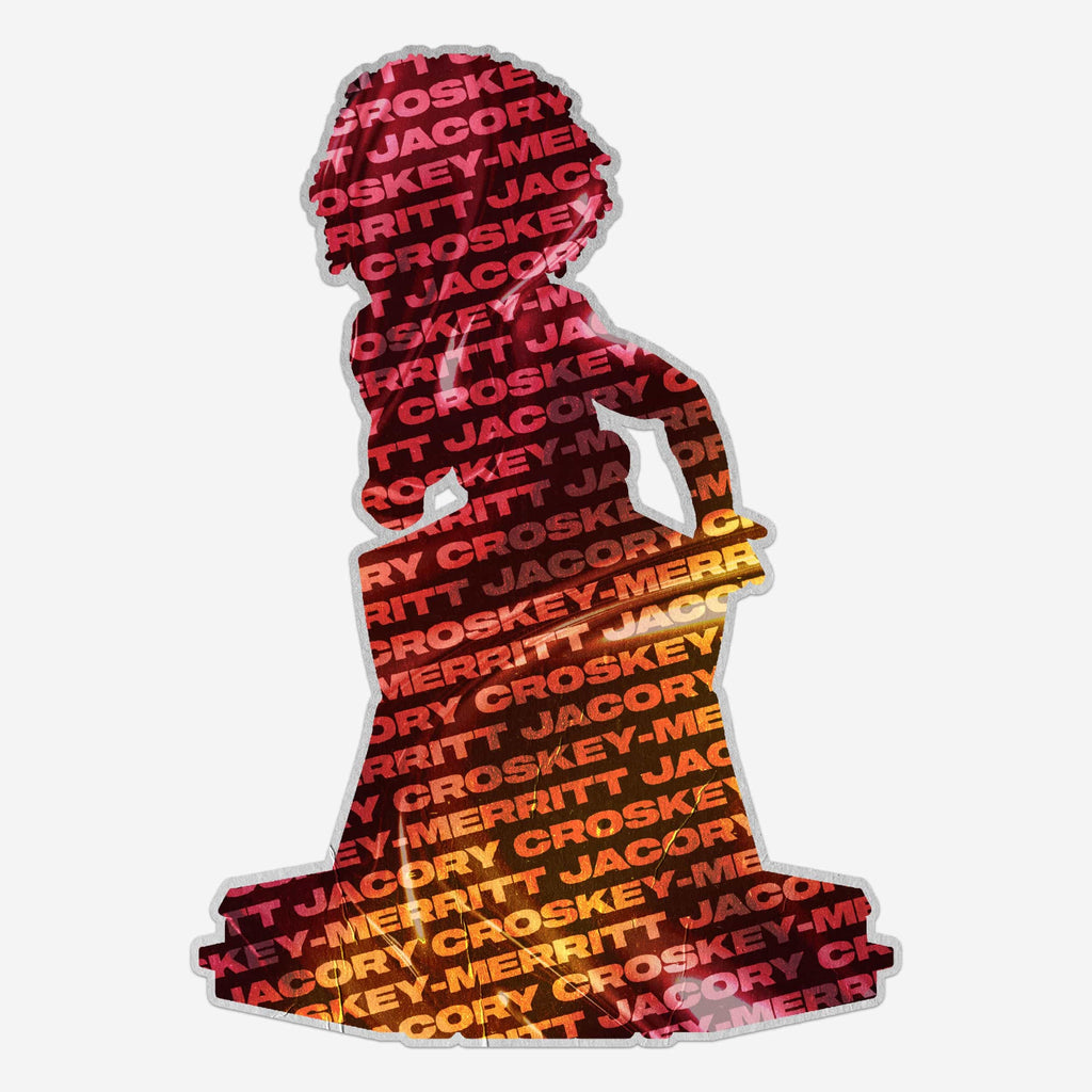 Jacory Croskey-Merritt Washington Commanders Rookie Debut Bobblehead FOCO - FOCO.com