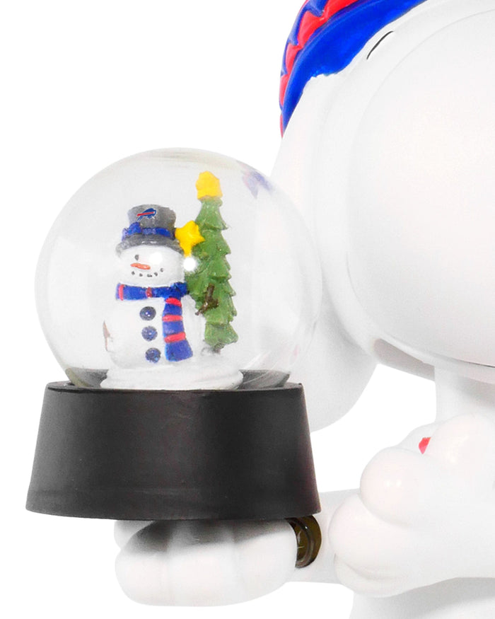Buffalo Bills Snoopy Peanuts Snow Globe Bobblehead FOCO - FOCO.com