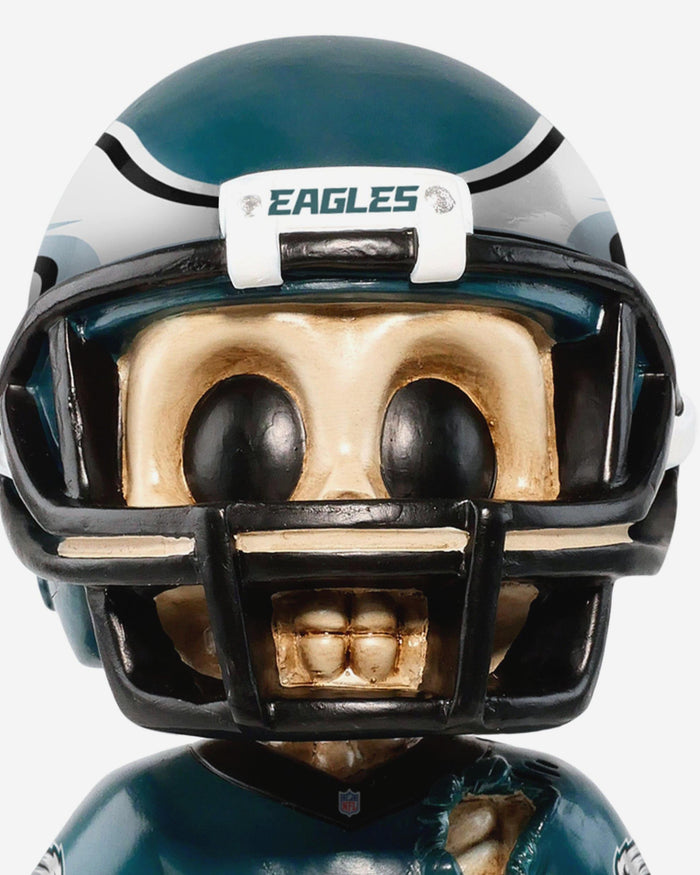 Philadelphia Eagles Team Skull Mini Bobblehead FOCO - FOCO.com
