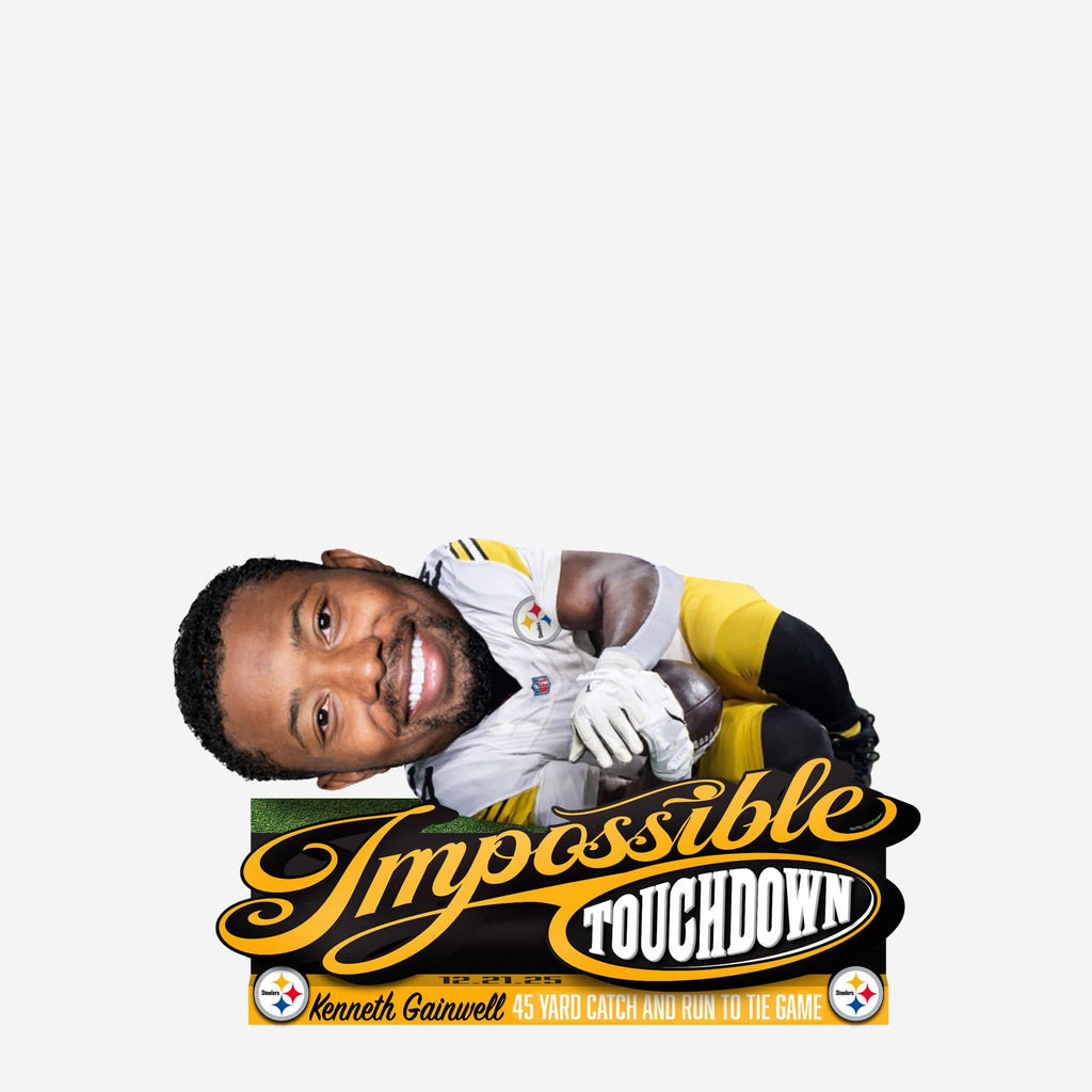 Kenneth Gainwell Pittsburgh Steelers Miraculous Touchdown Catch Bobblehead
