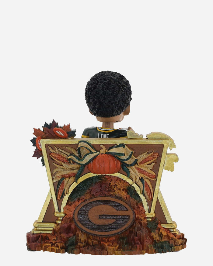 Jordan Love Green Bay Packers Thanksgiving Day Bobblehead FOCO - FOCO.com