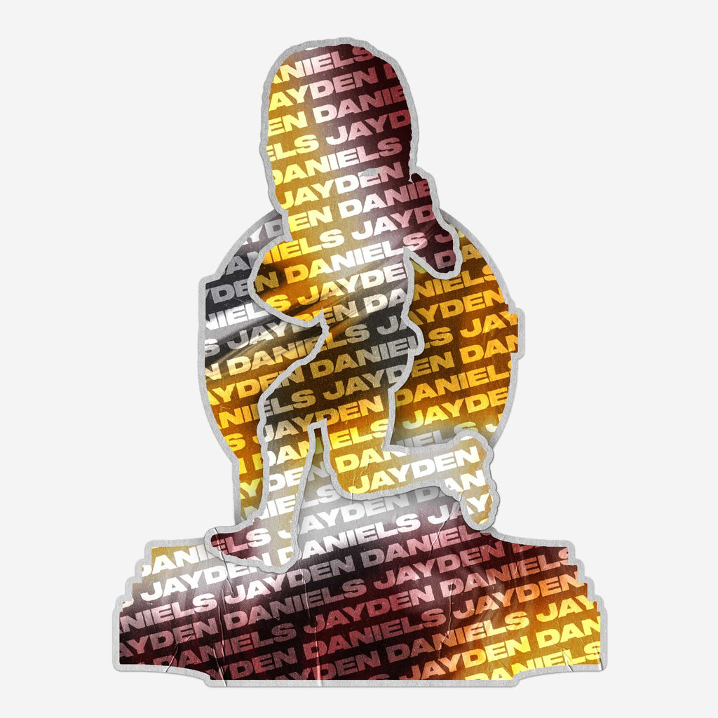 Jayden Daniels Washington Commanders 1000 Rushing Yards in 20 Games Historic Milestone Bobblehead FOCO - FOCO.com