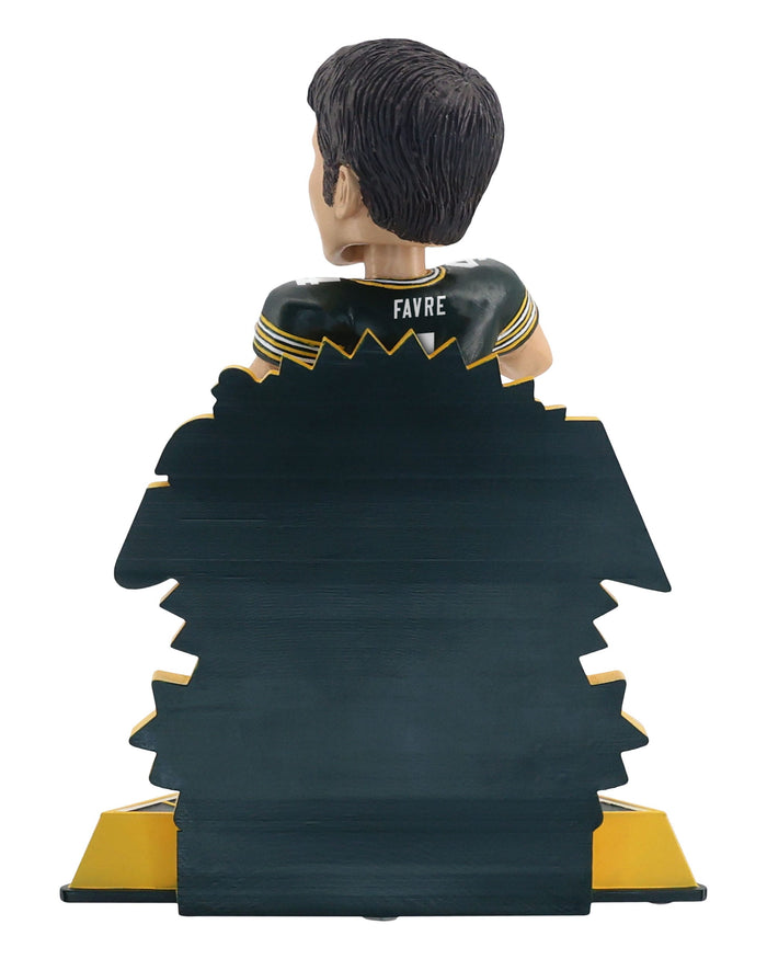 Brett Favre Green Bay Packers All Time Franchise Leading Passer Bobblehead FOCO - FOCO.com